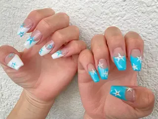 ロング ネイル ✴︎ Delightのネイルデザイン