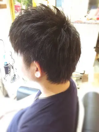 ショート メンズ 🌈２０年目突入🎉 山口のヘアスタイル
