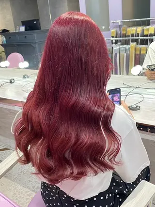 ロング カラー 福西 洋斗のヘアスタイル