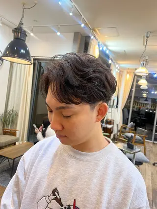 パーマ 東茉央/ブリーチ リタッチ🧸銀座のヘアスタイル