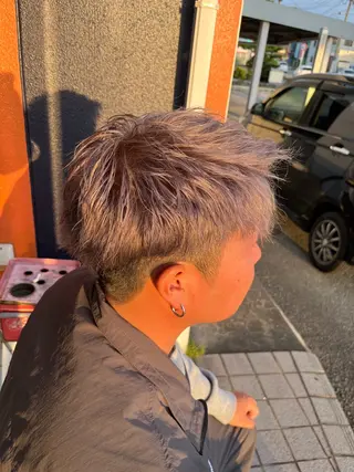 ショート メンズ アオゾラヘアー　フジサキグウ店所属・金子 圭汰のヘアスタイル