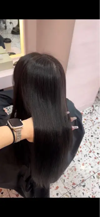 ロング カラー 原宿／ワンホンヘア SAAYA🖤のヘアスタイル