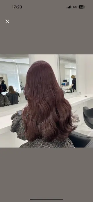 セミロング カラー 似合わせstyle ❤︎misaki❤︎のヘアスタイル