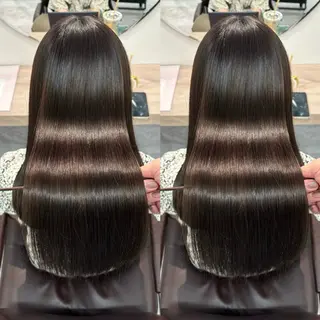 ロング カラー 髪質改善🫧ベージュ 椙山 響のヘアスタイル