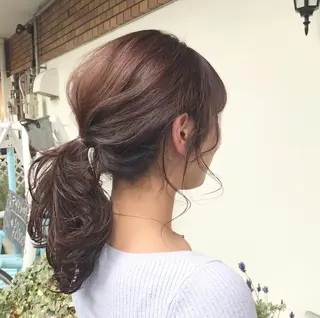 ロング カラー stylist店長 岡本真依のヘアスタイル