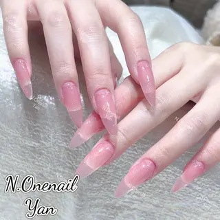 ネイル 長いだし/スカルプ/ パラシェルN.oneのネイルデザイン