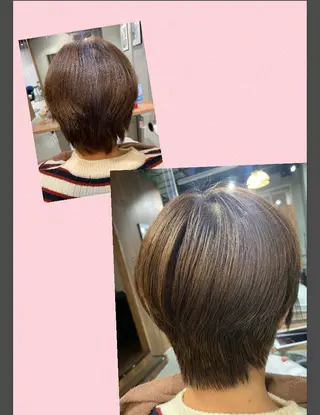 ショート Mitsu Naoのヘアスタイル
