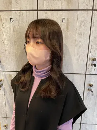 カラー ブリーチ/韓国 💫ひなた💫のヘアスタイル