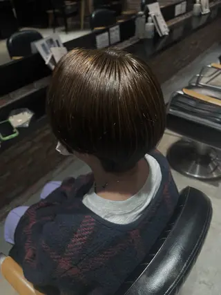 ショート カラー rin 🖤〈大宮〉のヘアスタイル