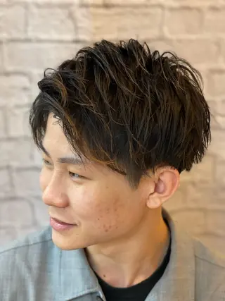ショート メンズ 【メンズ限定】 旭岡亘哉のヘアスタイル