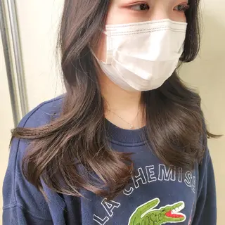 ロング 韓国レイヤー suzuのヘアスタイル