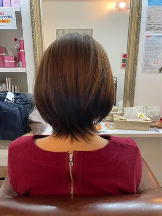 ショート 🌈elua yukaのヘアスタイル