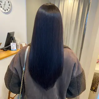 ロング カラー ブリーチなし 暖色カラー/井上あいのヘアスタイル