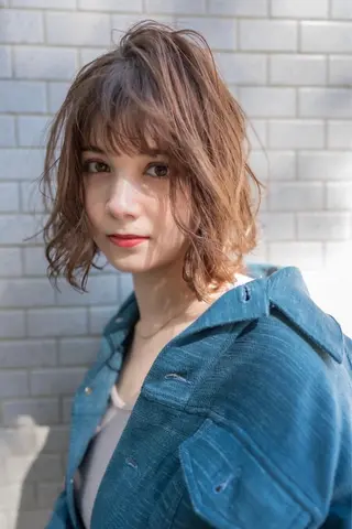ショート カラー 韓国ヘア 店長NEGIのヘアスタイル