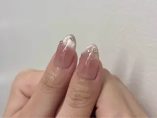 ネイル rina ニュアンス♡ワンホンのネイルデザイン