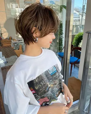 ショート OjOmano ケンタのヘアスタイル