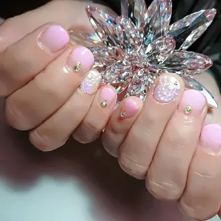 ネイル 下妻ネイルサロン/ 持ちの良いネイルのネイルデザイン