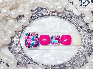 ネイル マジック ミラーのネイルデザイン