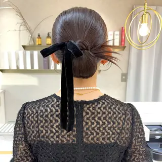 ヘアアレンジ 🍒透明感カラー/ セット/SAKURAのヘアスタイル