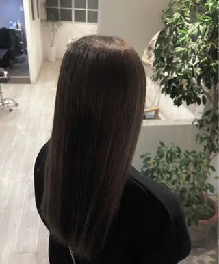 ロング はしもとひより/ 巻ける矯正/艶カラーのその他イメージ