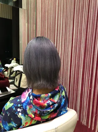 ミディアム カラー ヘアアレンジ 大塚 貴之のヘアスタイル