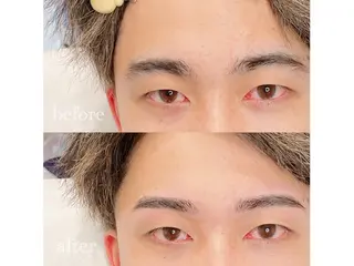 メンズ アイブロウ mao 🕊のマツエク・マツパデザイン