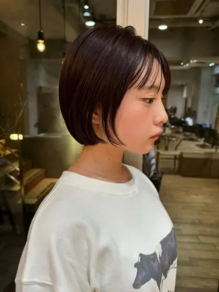 ショート ボブ/ショート 吉田竣のヘアスタイル
