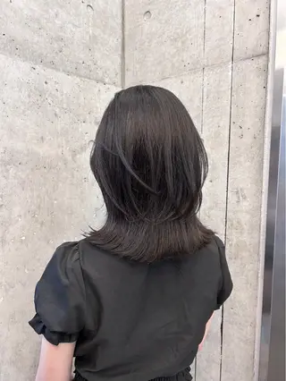 ミディアム 高島 悠吾のヘアスタイル