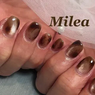 ネイル Milea🩵 Sayaka🪩のネイルデザイン