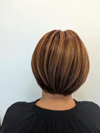 カラー トータル   ビューティー アイズのヘアスタイル