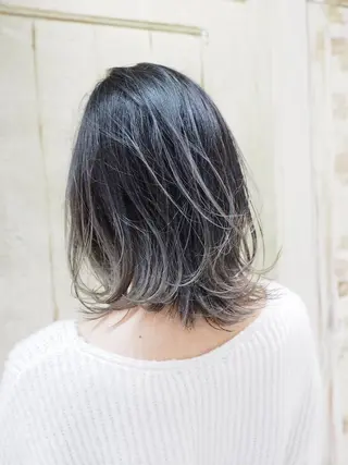 ミディアム 小保方 一輝のヘアスタイル