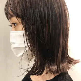 ミディアム fuchigami suzunoのヘアスタイル