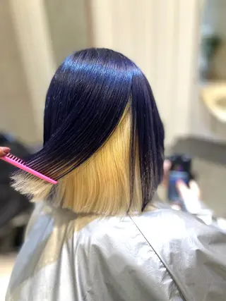 ショート カラー 💘韓国レイヤー上 品カラーruru💘のヘアスタイル