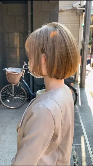 ショート パーマ/縮毛矯正/ 店長 ・村田伊吹のヘアスタイル