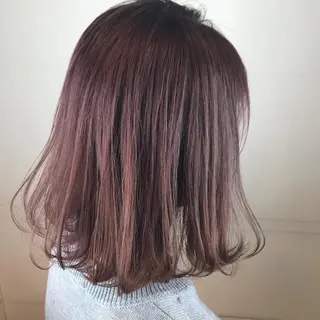 ミディアム カラー ヘアアレンジ 烏丸韓国ヘア🇰🇷 ayaka🎀のヘアスタイル