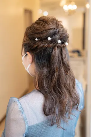 ロング ヘアアレンジ Lazo/ 原弥和子のヘアスタイル