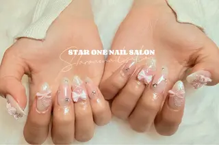 ネイル 星 あみのネイルデザイン