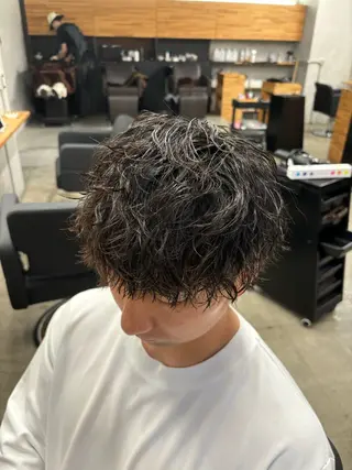 パーマ メンズ mono / Manatoのヘアスタイル