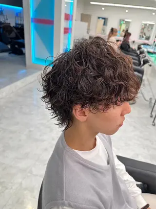 パーマ メンズ ayu ♥のマツエク・マツパデザイン