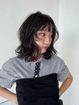 ミディアム カラー 🫧ヒシダアキ taboo.i🫧のヘアスタイル