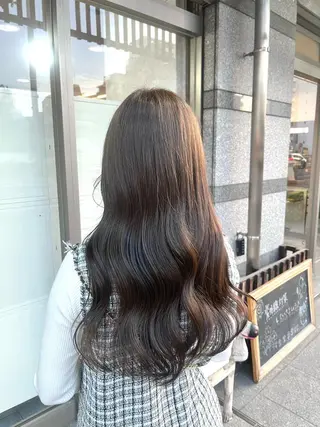 ロング カラー 村田梨乃/ minim hairのヘアスタイル
