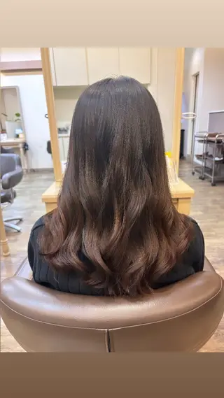 ロング あ あのヘアスタイル