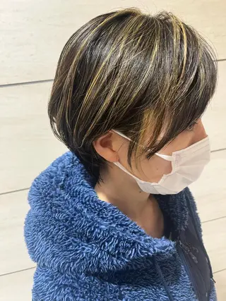ショート カラー noll【今池駅前】 池田碧花のヘアスタイル