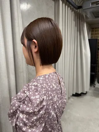 ミディアム カラー 表参道🌿赤み消し カラー/チナツのヘアスタイル