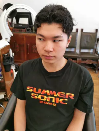 メンズ 上間 洋子のヘアスタイル