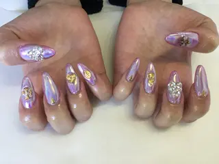 ネイル 💎🐰 saki. m 🐰💎のネイルデザイン