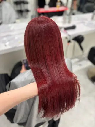 ロング まろっと艶感ブラウン ベージュ🤍まなかのヘアスタイル