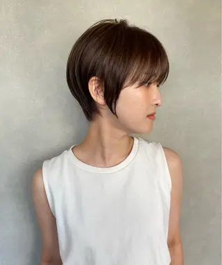 ショート 山口 里莉のヘアスタイル