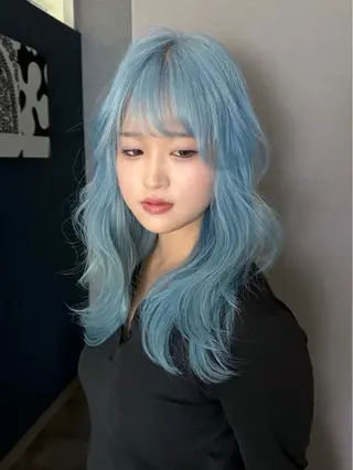 ロング カラー sion ✰デザインカラーのヘアスタイル