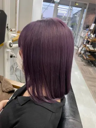 ミディアム カラー 佐藤天斗 /スタイリストのヘアスタイル